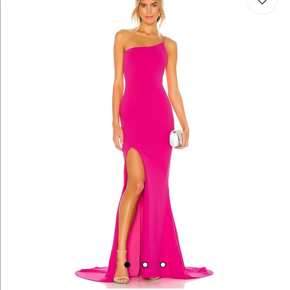 NOOKIE BRAND -JASMINE ONE SHOULDER GOWN